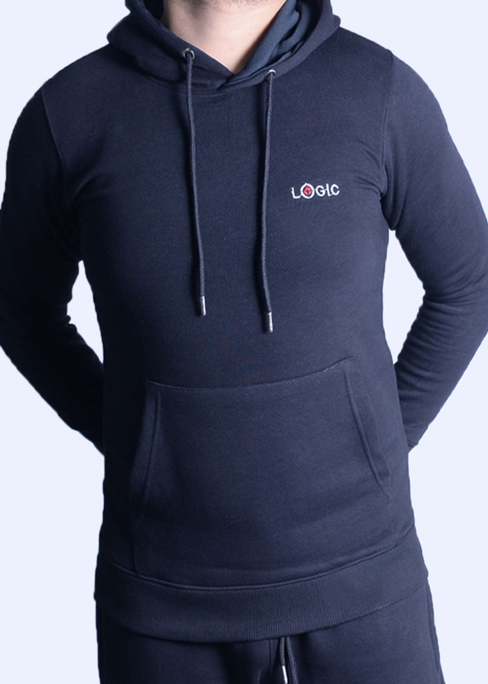 Black Hoodie - Embroidered logo