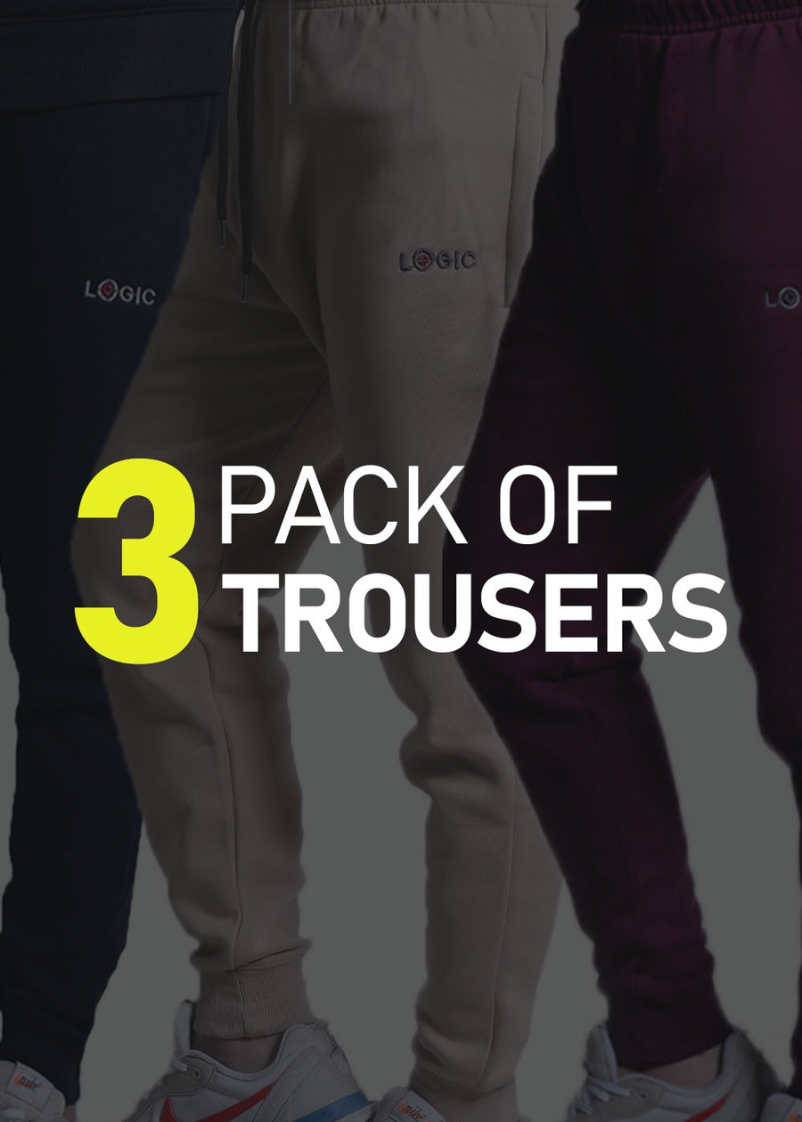 Pack of Three Trousers