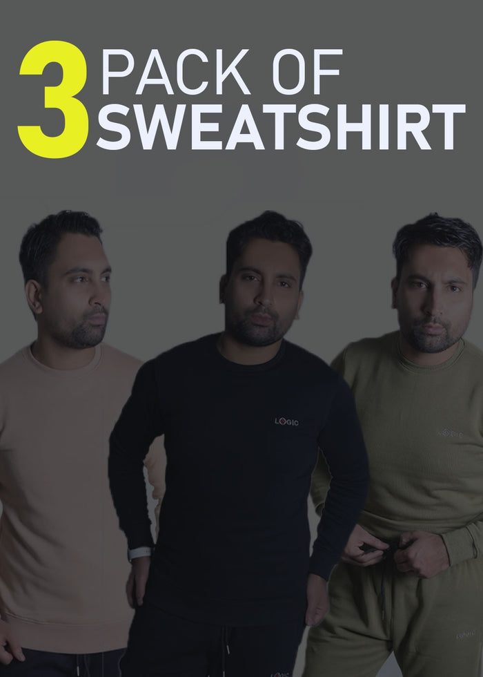 Pack of Three Sweatshirts